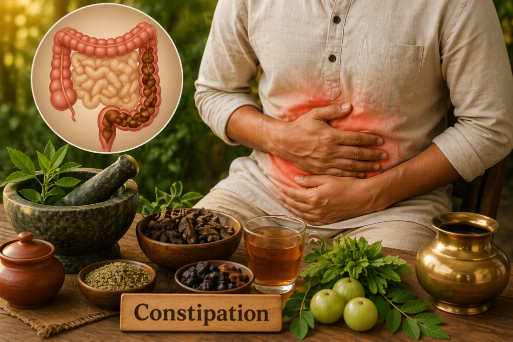 Ayurvedic constipation treatment in Malleshwaram Bangalore with natural digestive care and herbal remedies