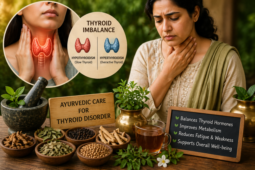 Ayurvedic thyroid treatment in Malleshwaram Bangalore for hormonal balance and metabolism support