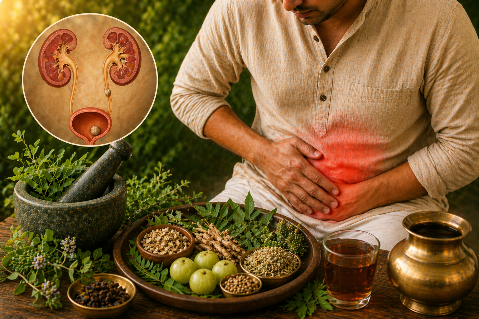 Ayurvedic kidney stones treatment in Malleshwaram Bangalore for pain relief and natural stone removal