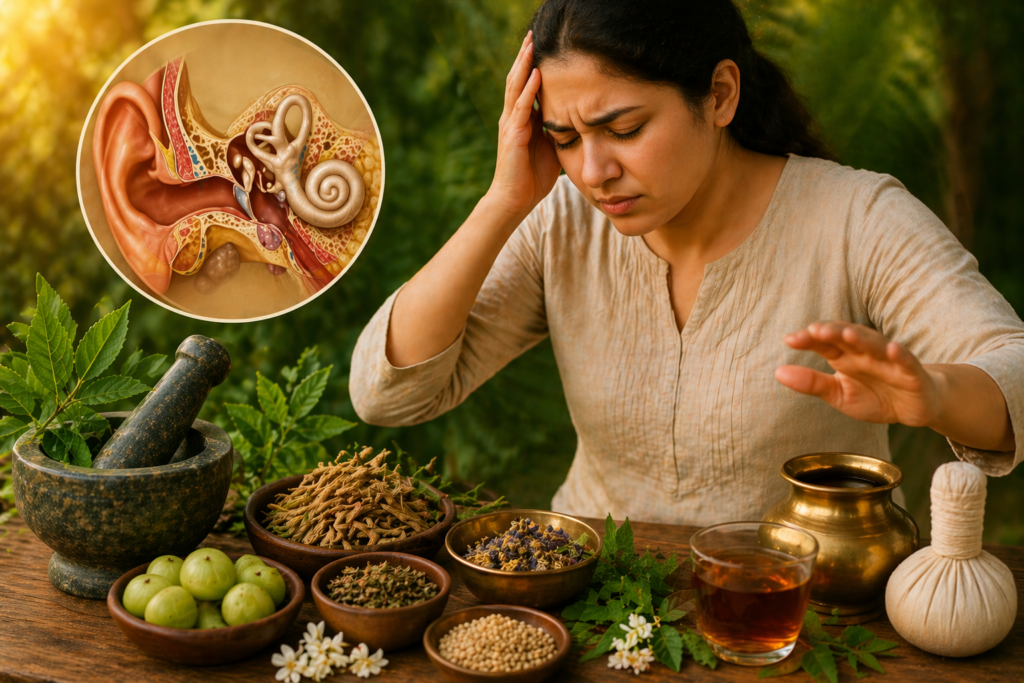 Ayurvedic vertigo treatment in Malleshwaram Bangalore for dizziness relief and balance improvement